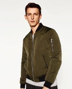 Jaket Bomber Silhouette