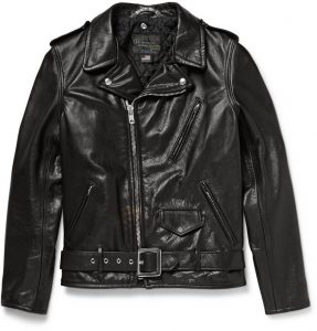 jaket kulit motor double rider