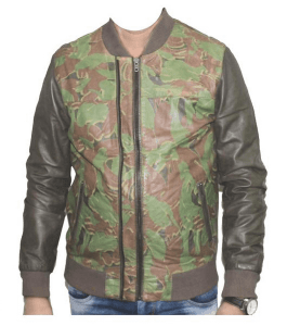 jaket kulit loreng untuk militer