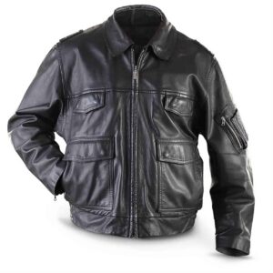 Jaket kulit polisi Militer Jerman
