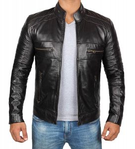 model jaket kulit cowok terbaru untuk biker pengendara motor