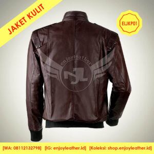Jaket Kulit Pria Model ELJKP01b