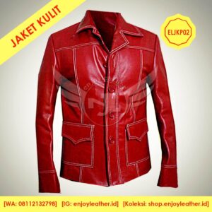 Jaket Kulit Pria Model ELJKP02b
