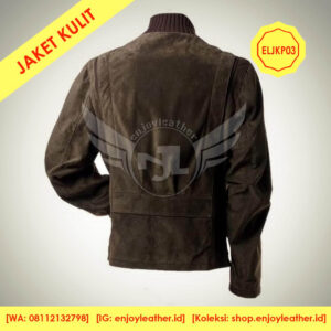 Jaket Kulit Pria Model ELJKP03b