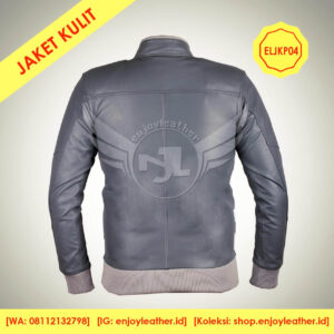 Jaket Kulit Pria Model ELJKP04b