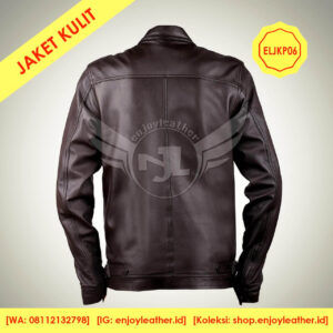 Jaket Kulit Pria Model ELJKP06b
