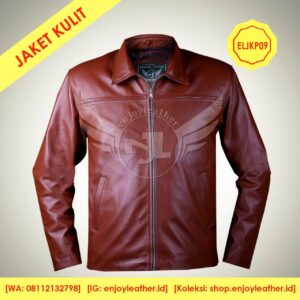 Jaket Kulit Pria Model ELJKP09a