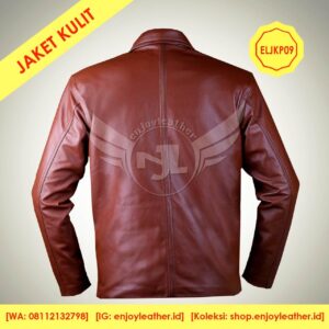 Jaket Kulit Pria Model ELJKP09b