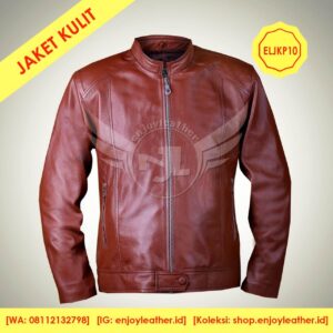 Jaket Kulit Pria Model ELJKP10a