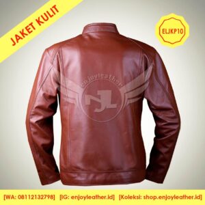 Jaket Kulit Pria Model ELJKP10b
