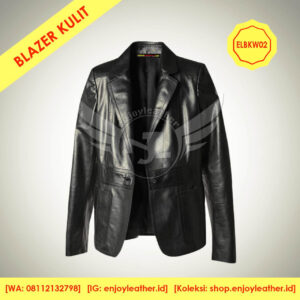 Blazer Kulit Wanita Model Elbkw02d 