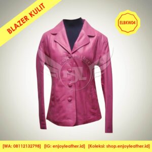 Blazer Kulit Wanita Model Elbkw04a 