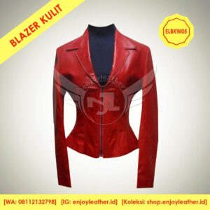 Blazer Kulit Wanita Model Elbkw05a 