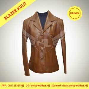 Blazer Kulit Wanita Model Elbkw06a 