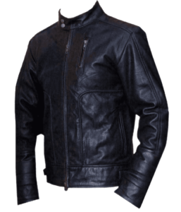 Jaket Kulit Motor Pria Bikkembergs