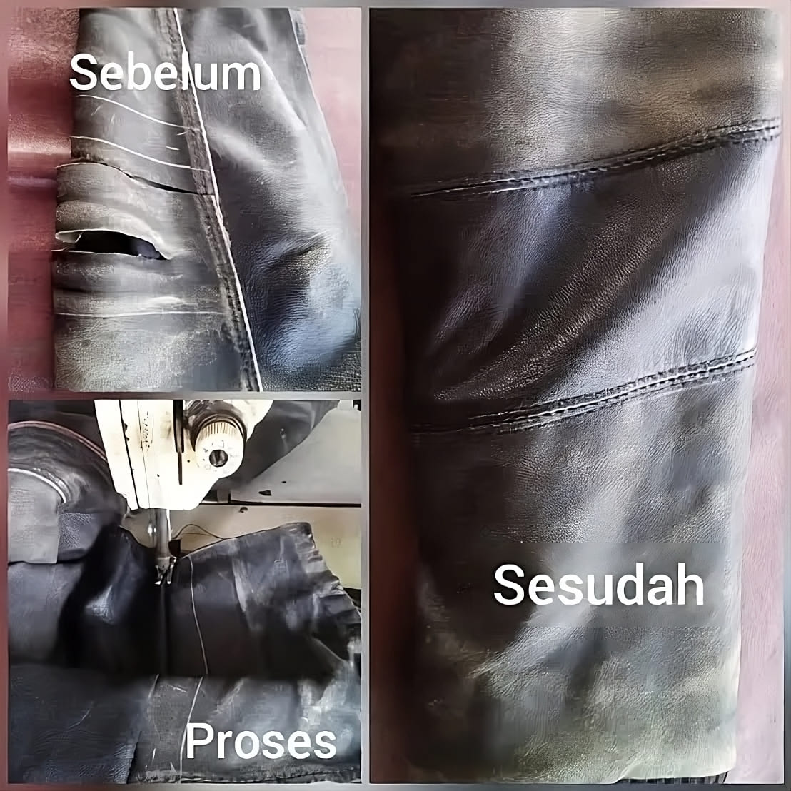 vermak jaket kulit